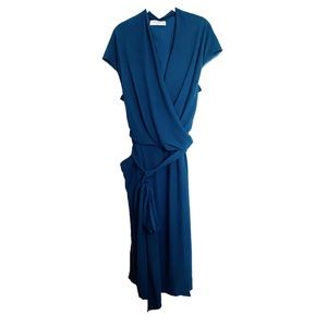 MM Lafleur Blue Midi Dress